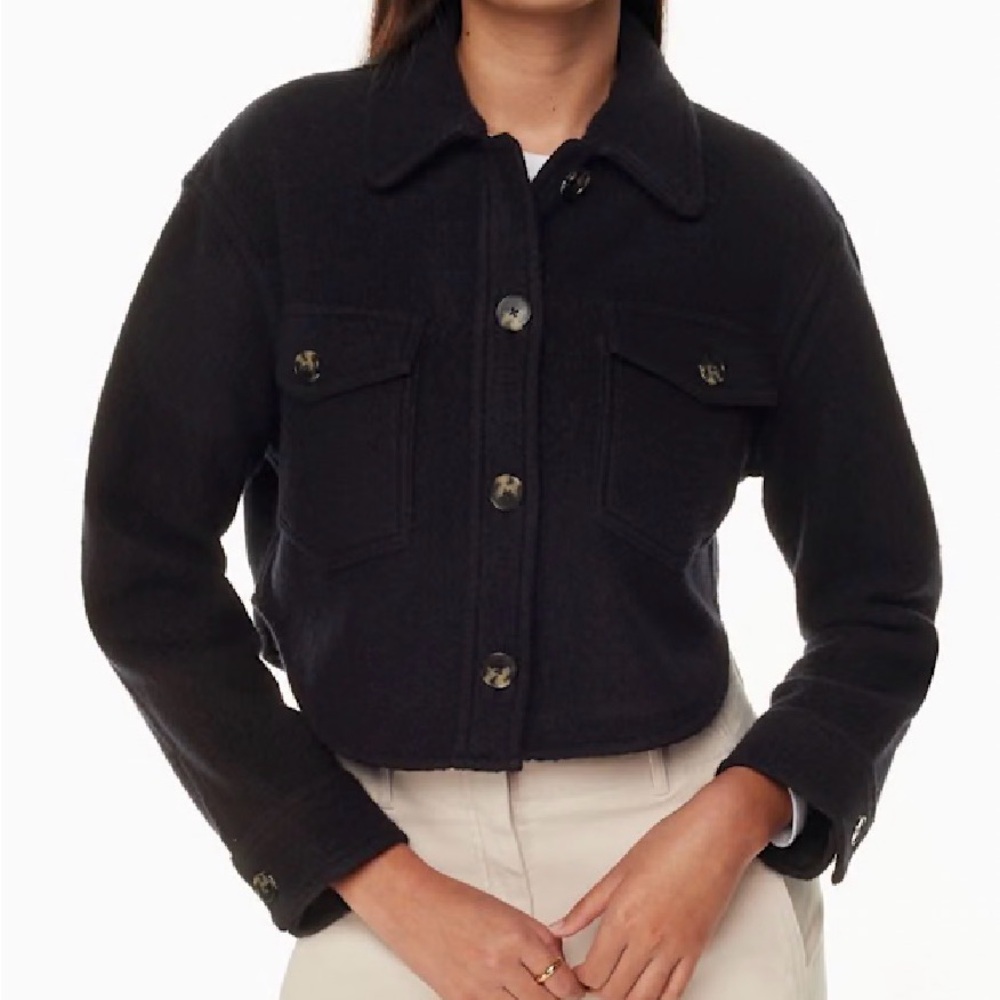 Wilfred Free The Ganna Cropped Shirt Jacket